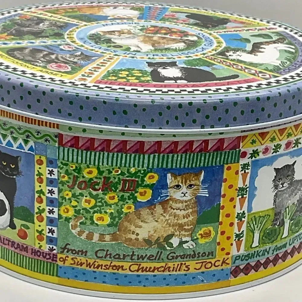 The National Trust Cat-Themed Tin